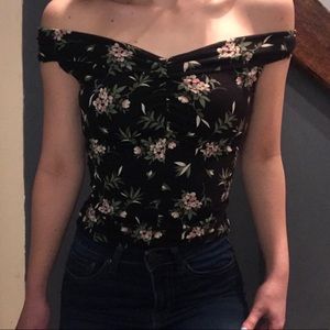 Aeropostale off the Shoulder Top